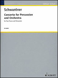 CONCERTO PERCUSSION/ORCH-PERC PART- P.O.P. cover Thumbnail